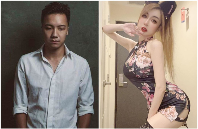 雪碧露点照被某VIP网站外流，AV导演圤智雨点出犯下致命错误。（图／ bcbcbabe、sprite0719ss IG）