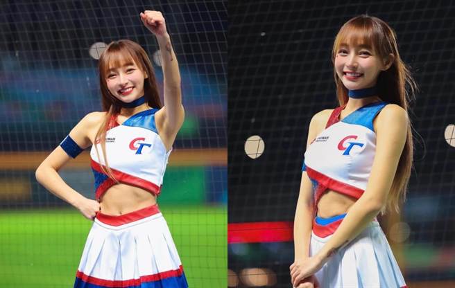 林襄甜美外表深受球迷喜爱。（摘自林襄脸书）