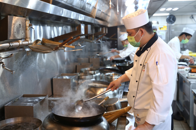 限定的食材料理。(福容饭店提供)