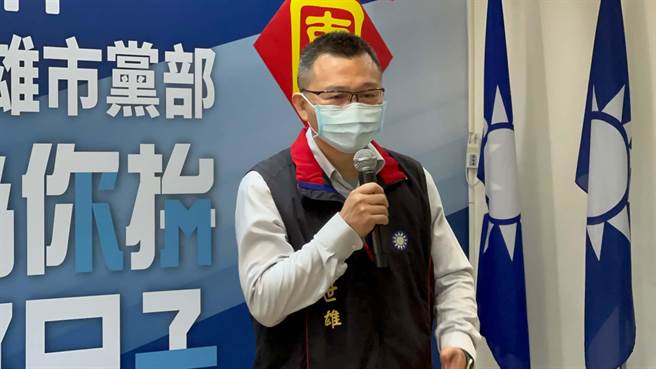 民进党昨祭出「大局条款」，国民党高市党部主委罗世雄狠酸，此举是得了便宜还卖乖。（柯宗纬摄）