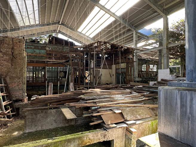 北市市定古蹟阳明山「草山御宾馆」外观。（北市文化局提供／张芷瑜台北传真）