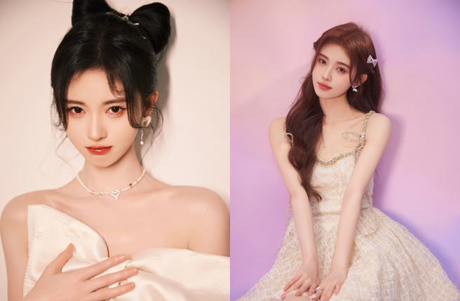 鞠婧祎以一张盛世美顏，被日本媒体封为「4000年一遇美女」。（图／取材自鞠婧祎微博）