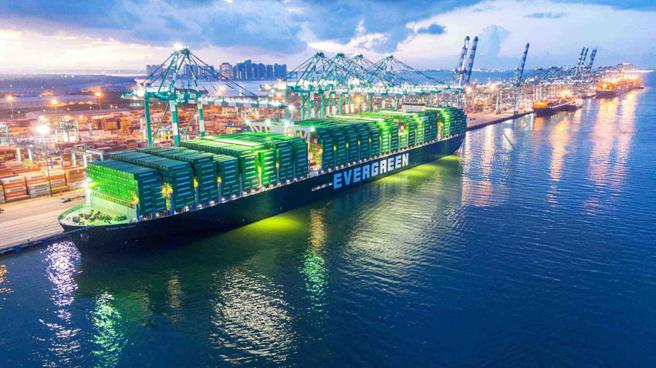 疫情红利消失，长荣2月营收186.8亿元，月减28.82％，年减66.22％。市场关注长荣现金股息讯息。（图／长荣提供）