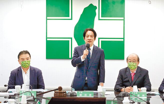 民进党中执会8日讨论2024大选立委提名，党主席赖清德宣示不建议现任议员参与2024立委选举。（本报资料照片）