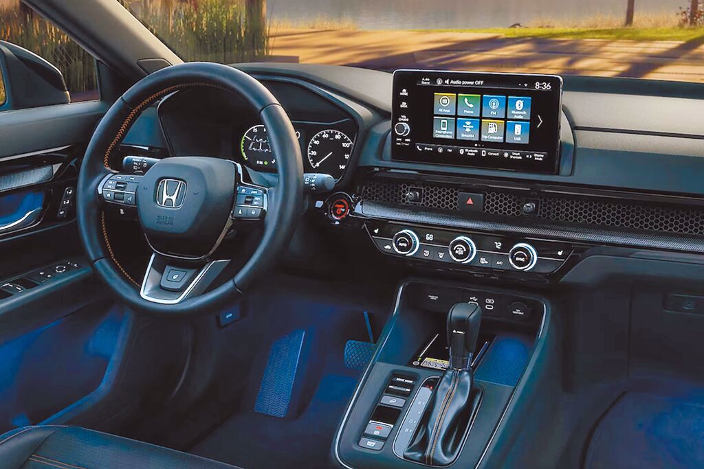 第六代Honda CR-V內裝採取新世代設計風格。（摘自Honda官網）