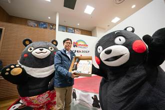 陳其邁為熊本熊慶生 擬推「雙熊聯名」活動商品