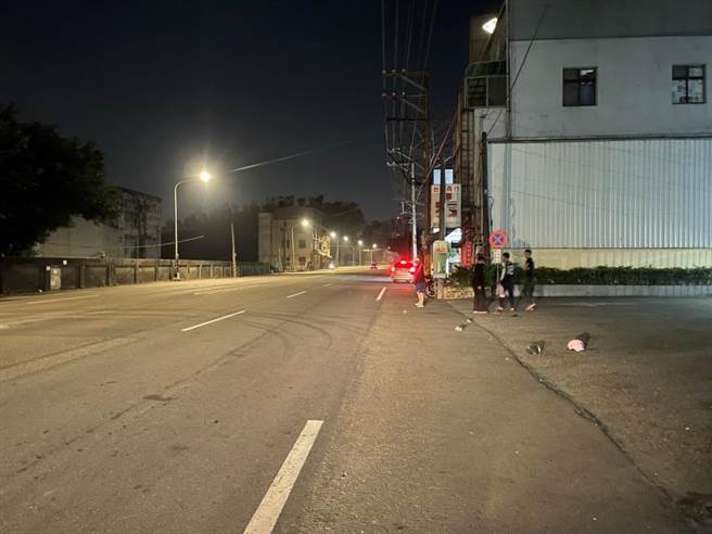 31歲泰籍彭姓移工遭撞身亡。（翻攝畫面／蔡明亘桃園傳真）