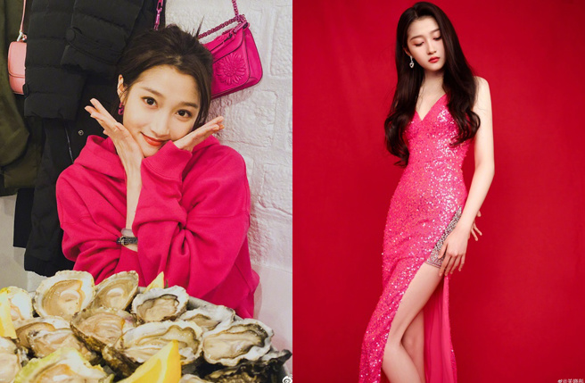 关晓彤外型甜美、身材火辣。（图／取自关晓彤微博）