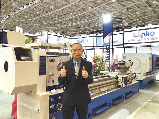 威赫科技總經理莊登賓。圖／莊富安