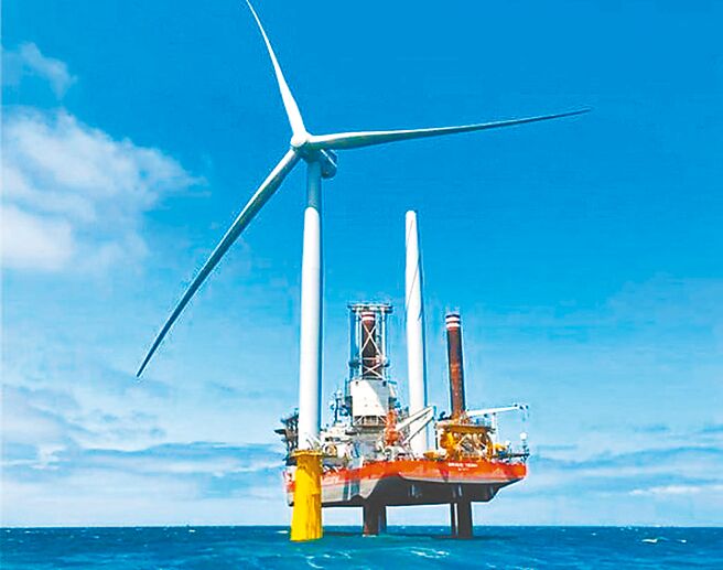 云林县达德能源风场。（达德能源提供）