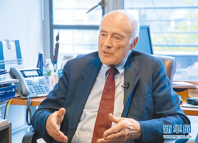 美国哈佛大学教授约瑟夫‧奈伊（Joseph Nye）。（取自网路）