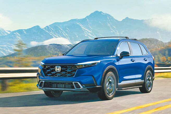 第六代Honda CR-V外观更加洗练，展现运动休旅风格。（摘自Honda官网）