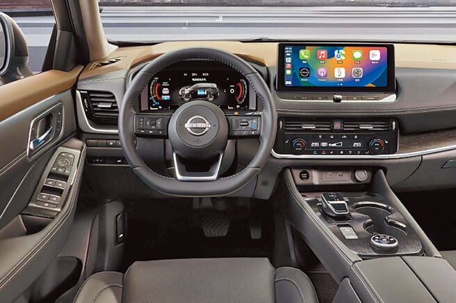 NISSAN X-TRAIL e-POWER配备数位精品座舱。（裕隆日产提供）