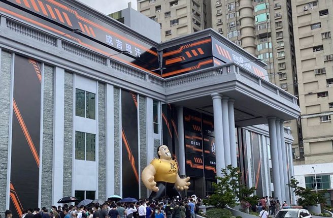 圖為台中北屯成吉思汗健身俱樂部。（資料照片/馮惠宜攝）