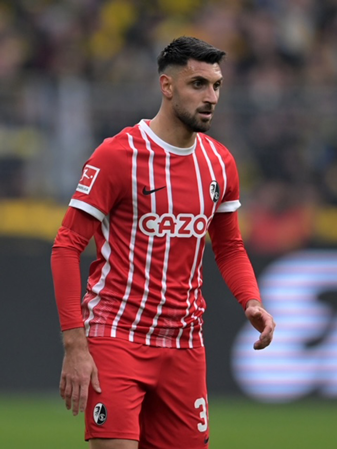 弗莱堡 射手 文森佐·格里弗 本赛季已攻进 12球（图片来源︰达志影像）