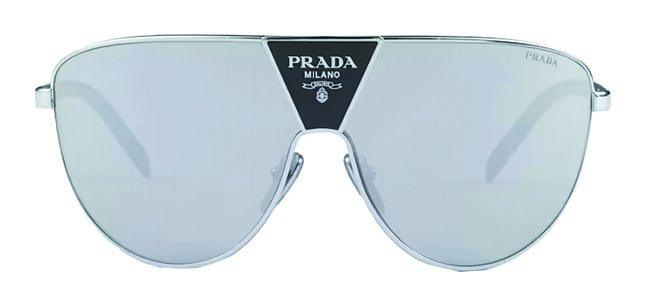 PRADA标志太阳眼镜，1万9500元。（PRADA提供）