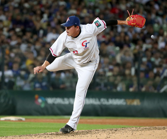 宋家豪無緣在明日中古之戰中登板。（鄭任南攝）