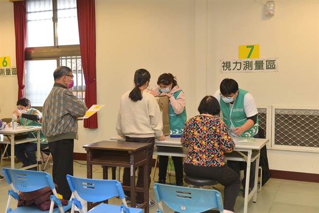 民眾踊跃参加健康检查。（苗栗县政府提供／李京升苗栗传真）