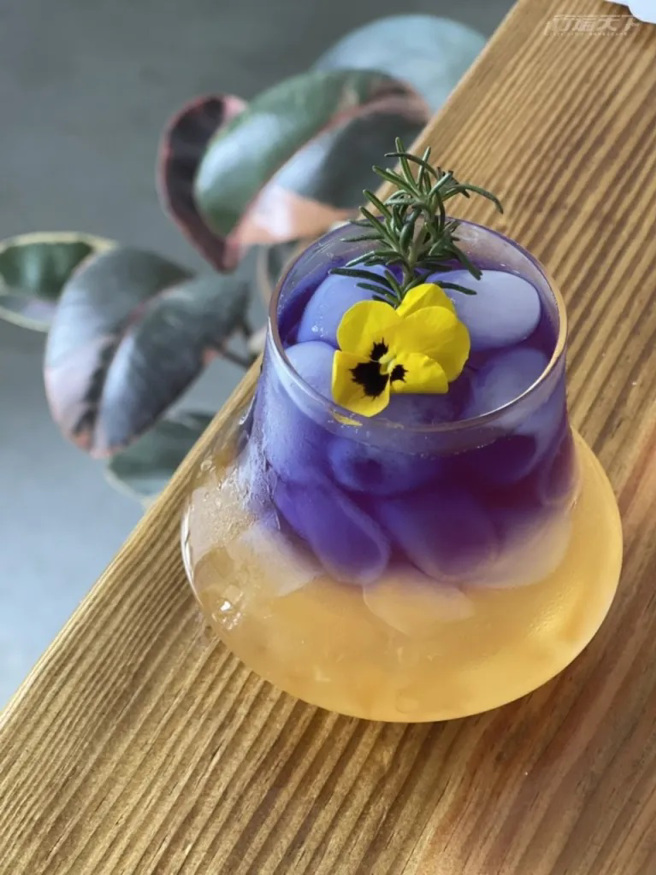 蝶豆花飲品。（圖／行遍天下提供）