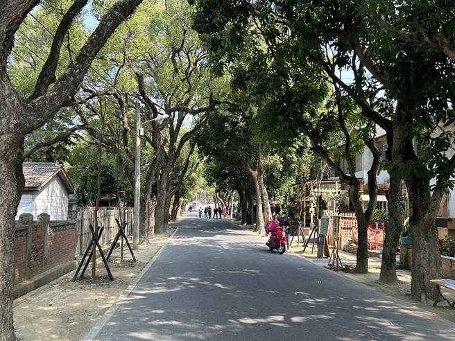 国有财产署计画将台中市雾峰区光復新村分街廓标租。（李天生提供／冯惠宜台中传真）