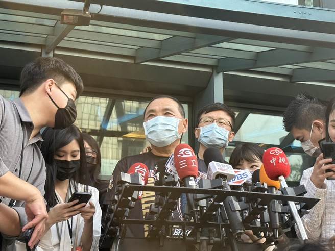 新北市長侯友宜。（楊亞璇攝）