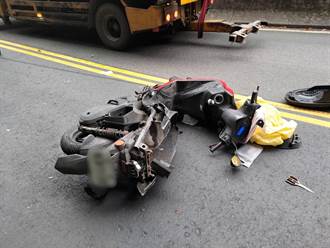 新莊貨車下坡剎車不及撞死26歲騎士 司機斷手全身遭割傷