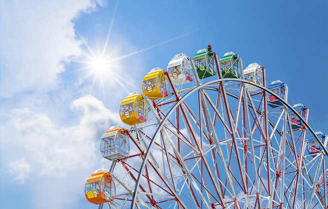 梦时代购物中心向应「加食延畅」方案，凭演唱会门票就能以10元搭摩天轮。(图片提供/统一梦时代购物中心)