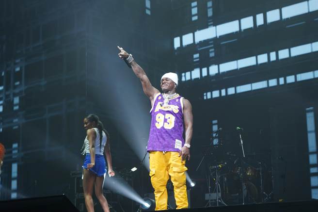 美国饶舌歌手DaBaby。（尚庆创意提供）