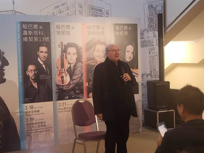 高龄87岁的以色列指挥大师殷巴尔回来了，他正式担任台北市立交响乐团的桂冠指挥。（李欣恬摄）