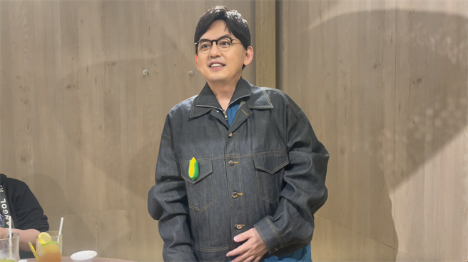 黄子佼强调事前不知道Selina已怀孕。（池宗玲摄）