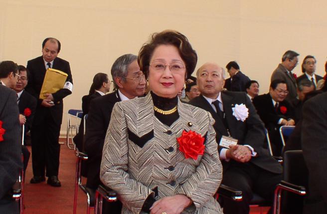 扇千景曾公开访台。（图／中时资料照）