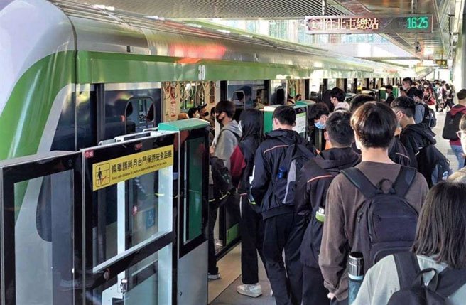 台中捷运。(资料照片)