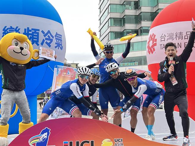 2023国际自由车环台赛第二站13日在桃园登场，地主台湾队信心十足。（蔡依珍摄）