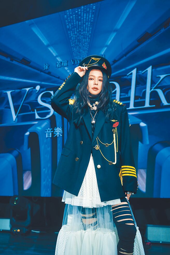 徐若瑄昨辦音樂慶生會與歌迷同樂。（索尼音樂提供）