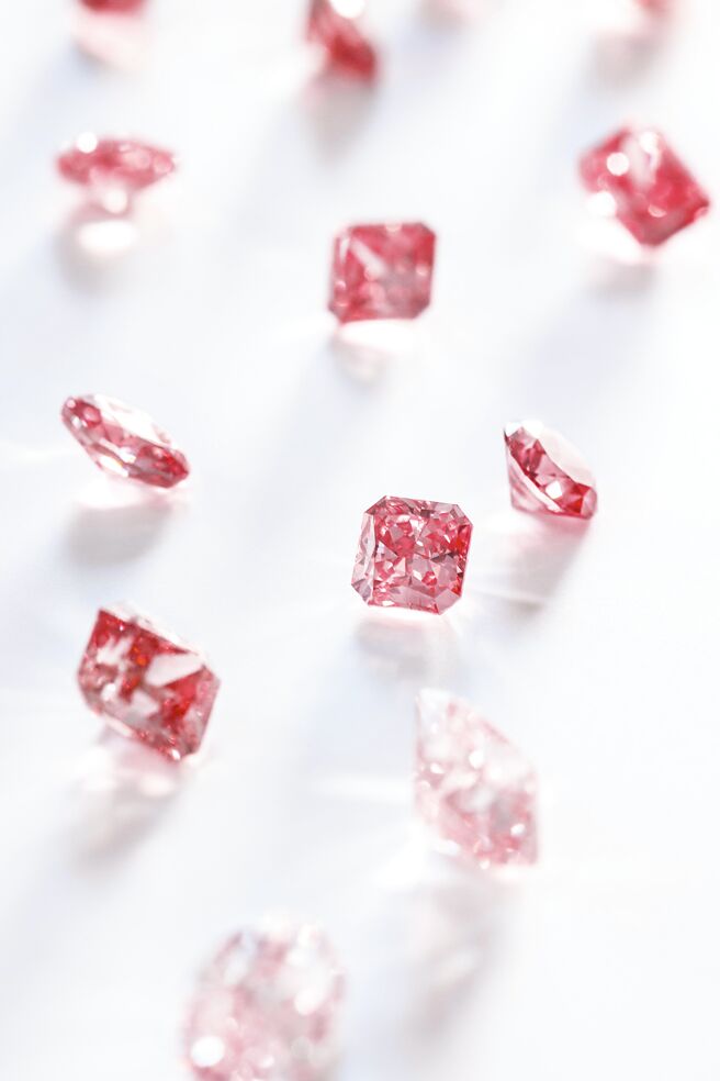 Tiffany & Co.即将在18日于高雄港畔盛大开展，呈献35颗无与伦比的阿盖尔粉钻。（Tiffany & Co.提供）