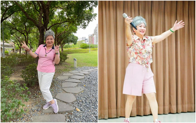 吳敏演出本土劇《鳥來伯與十三姨》再攀事業巔峰。(圖/吳敏 臉書)