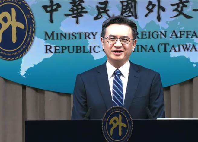 外交部发言人刘永健(崔慈悌摄)