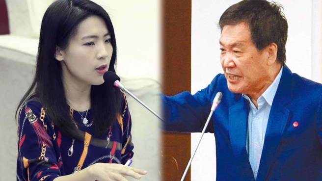 日前正式宣布投入台北市第七选举区（信义、南松山）立委初选的国民党台北市议员徐巧芯（左），及同党同选区立委费鸿泰（右）。（合成图／本报资料照）