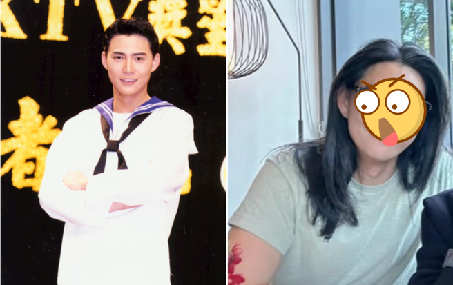 韩志杰现在留着一头长髮。（图／中时资料照；FB@陆元琪）