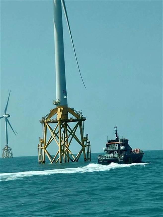 台中港离岸风电风机平台离奇发现1具男性遗体。（资料照片）