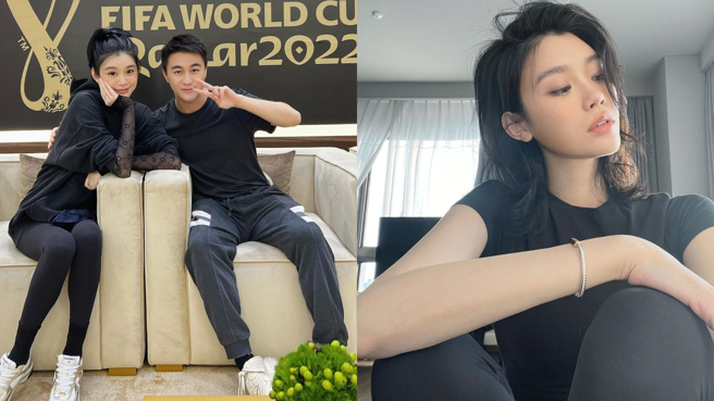 奚梦瑶其实从外观上看，身材变化不大。(图/奚梦瑶 IG)