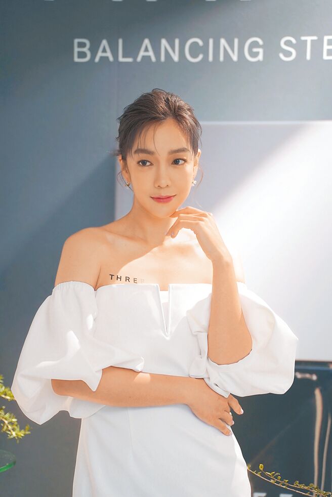 工作满檔的李霈瑜（大霈）出席保养品牌活动。（旺淂窝门娱乐提供）
