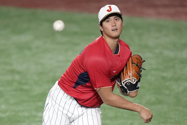 日本队大谷翔平获得经典赛预赛B组MVP。（美联社）