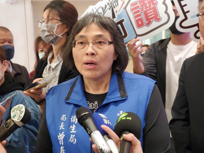 雲林衛生局長曾春美呼籲鄉親，不要涉足高風險場域，要有安全性行為，最近如果有涉足相關高危險場域，身體出現異狀就醫時要告知，讓醫師進一步評估。（周麗蘭攝）