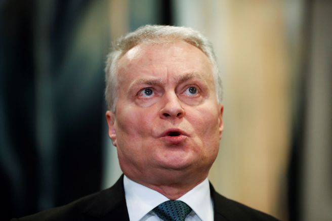 立陶宛总统瑙塞达（Gitanas Nauseda）。(图/路透社)