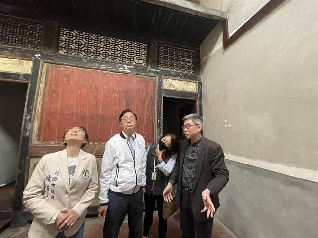 桃园市大溪兰室修復活化工程15日动工。（吕筱蝉摄）