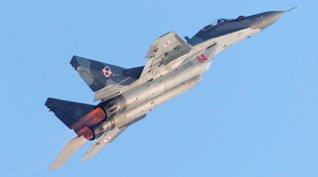 波兰可能在不久后捐助MiG-29给乌克兰。(图/Twitter)