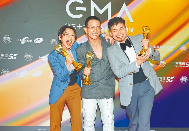 茄子蛋曾夺下金曲新人与年度歌曲等大奖，近日被爆将解散。（资料照片）