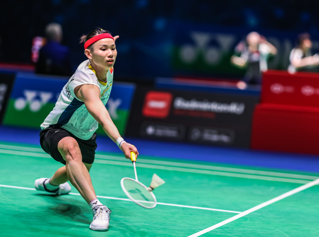 戴资颖晋级全英羽球公开赛女单16强。（Badminton Photo提供）