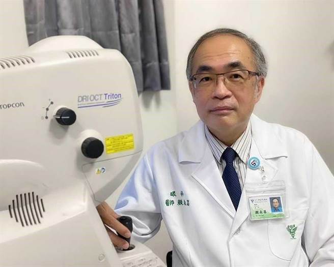 柳营奇美医院眼科主任顏永昌提醒，如果长针眼，不论早期或晚期都应在医师指导下接受治疗，不可用手挤压，以免感染扩大。（张毓翎摄）